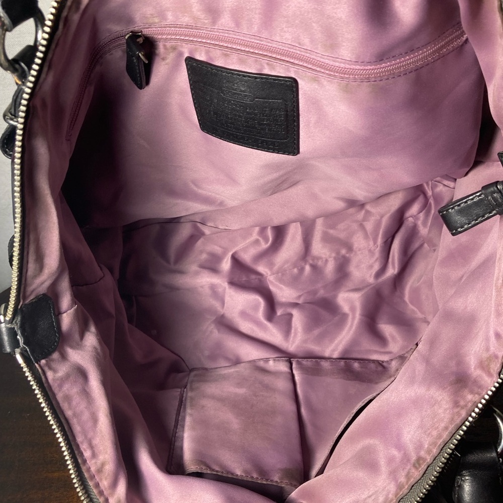 Coach sateen SHOULDERBAG TOTE 15528 - Picture 8 of 10